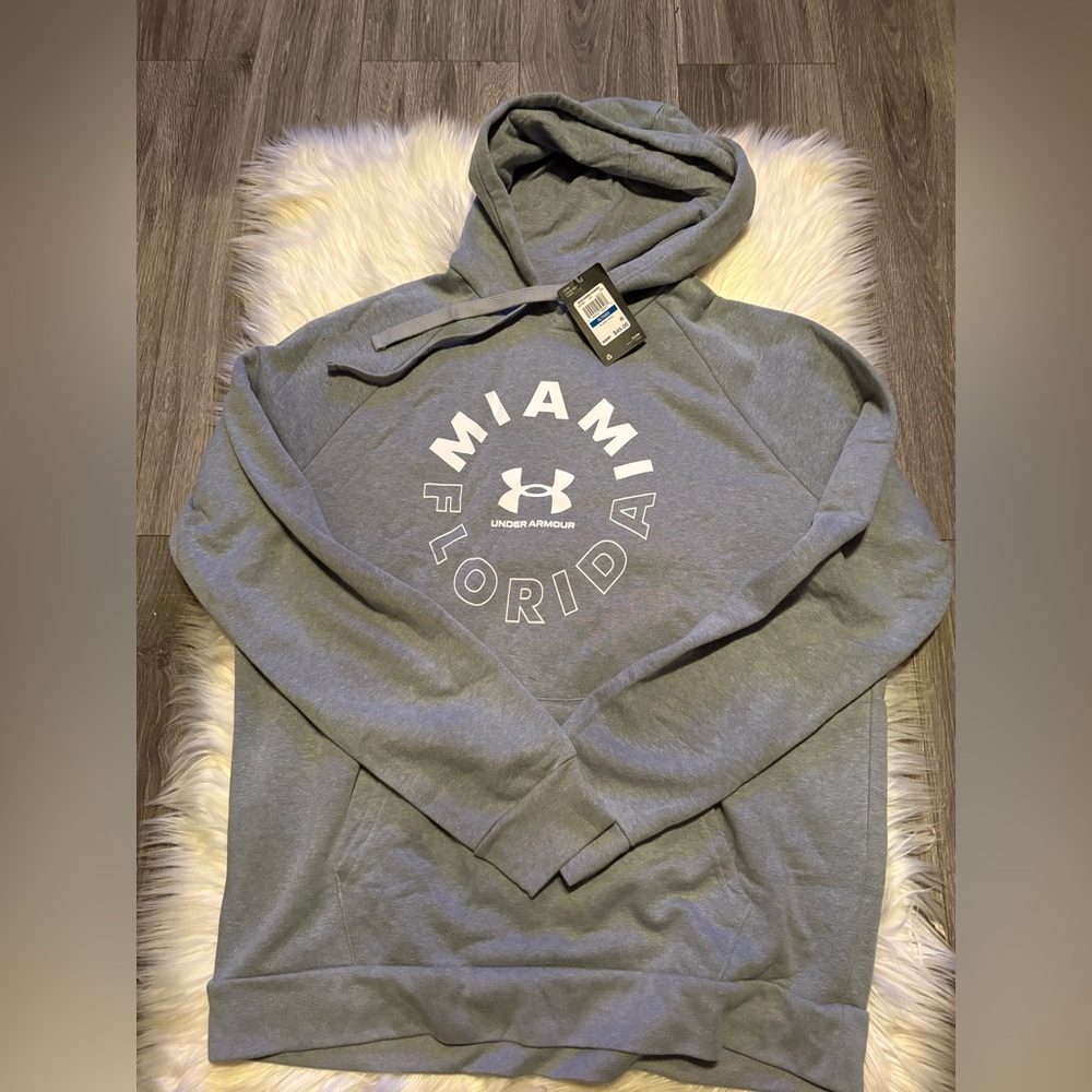 Under Armour Gray Miami Hoodie